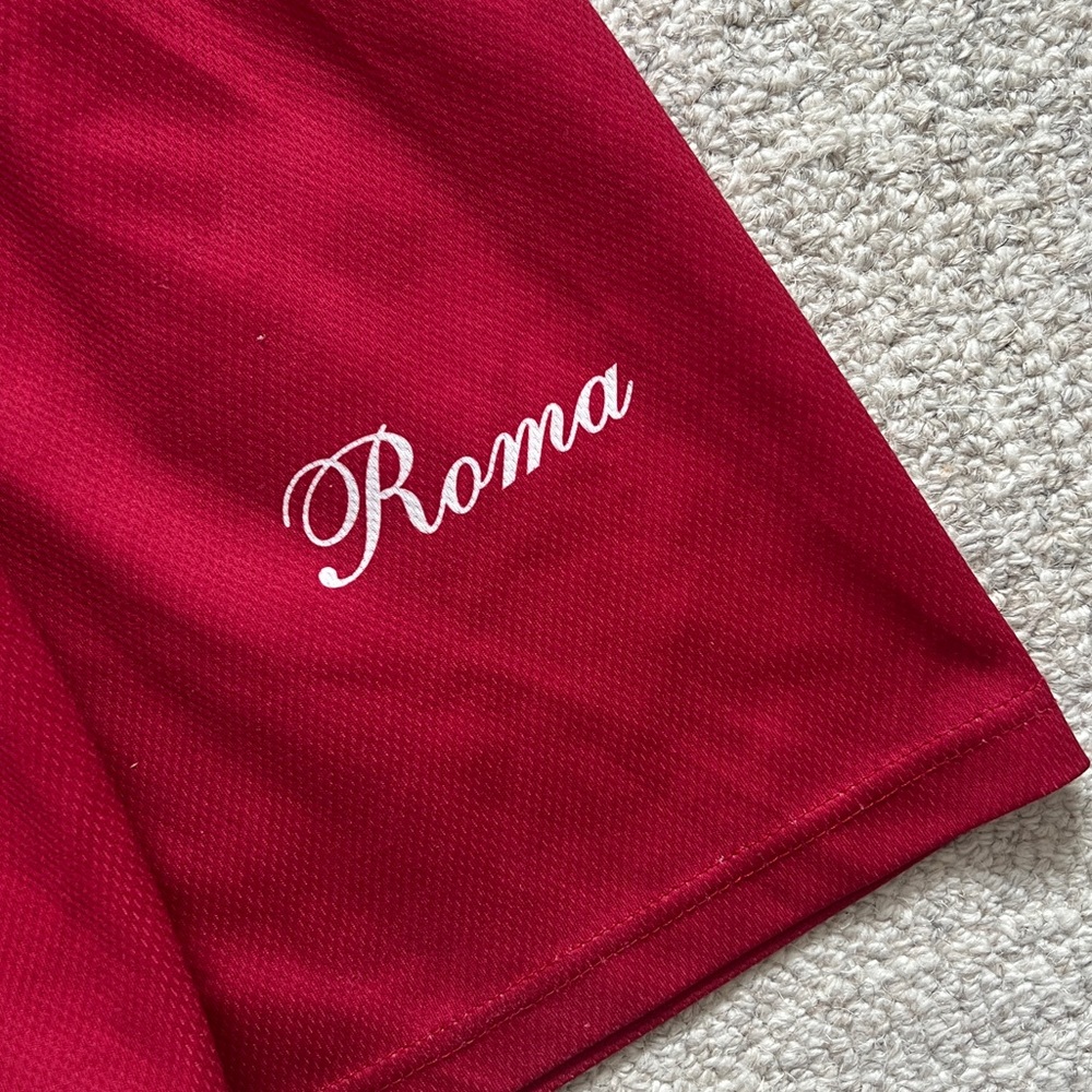 AS Roma Red Shorts - Picture 3 of 7